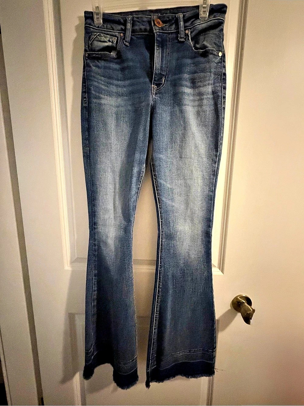 edc by Esprit mid-rise flare Jeans Blue Size 6 Long